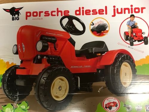 Porsche polkutraktori. + 3 vuotiaille.